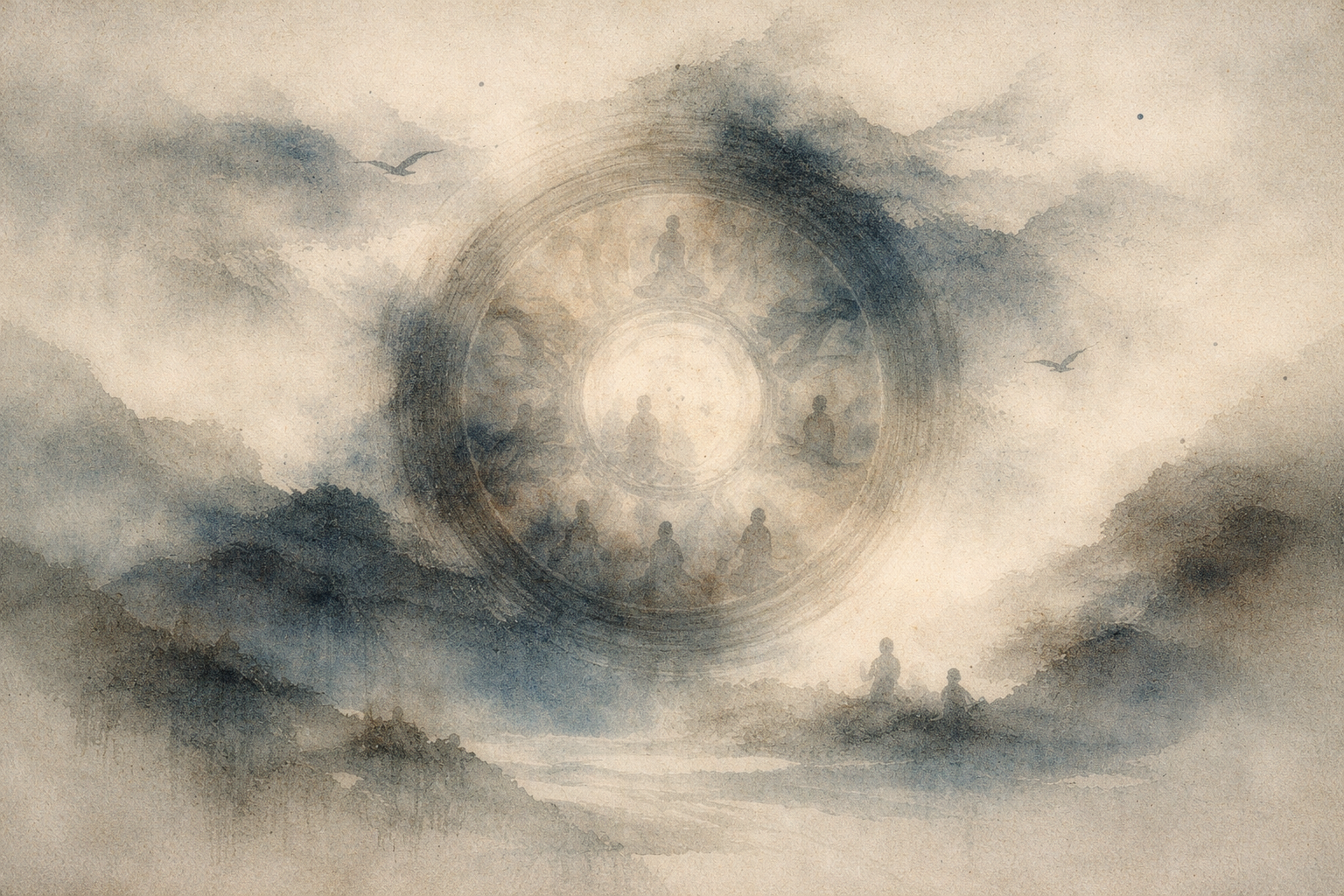 Abstract-Buddhist-Wheel　 of life